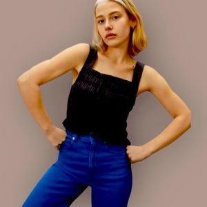 Everlane Smocked Cami